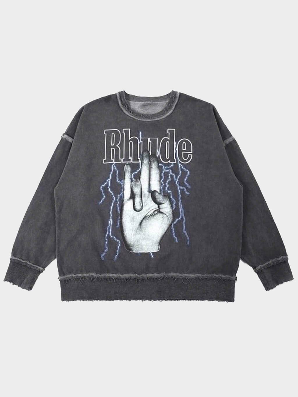 RHUDE FINGER SWEATER