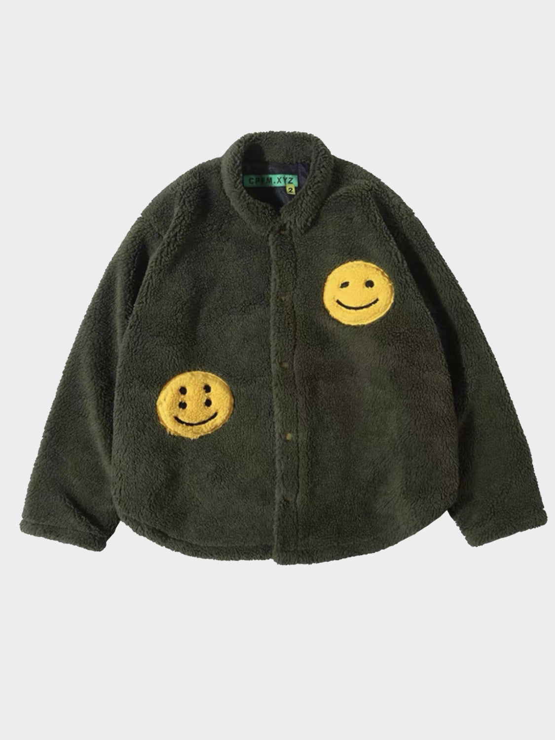 Smiley Face Jacket Coat