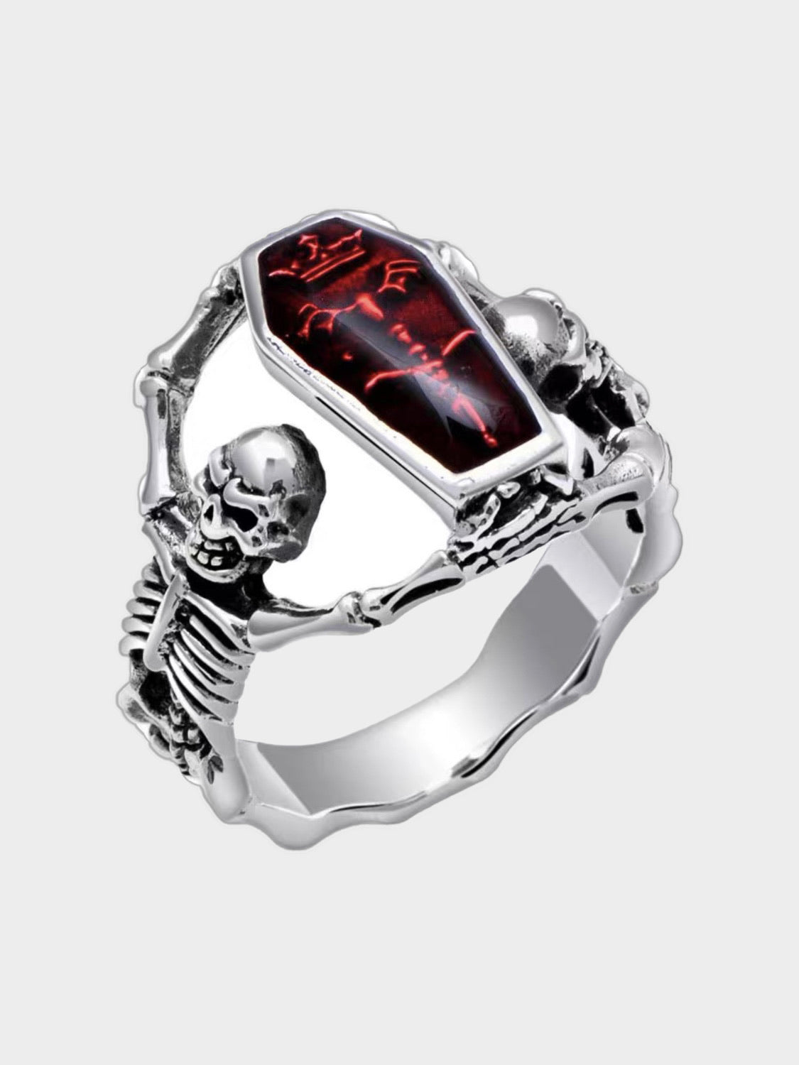 Vintage skull ring