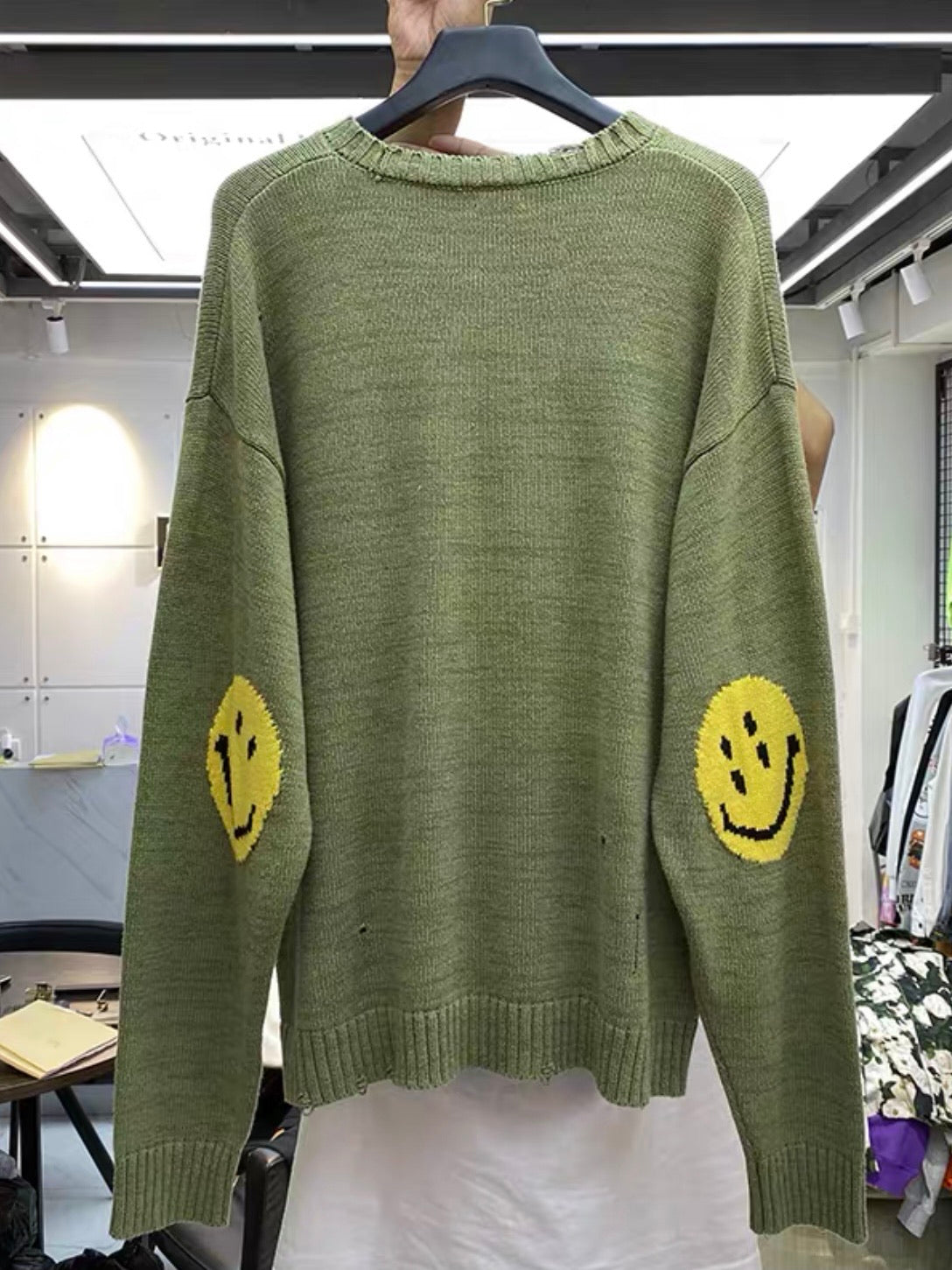 Pullovers oversize Smiley