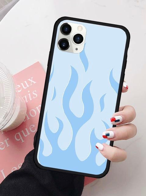 Pink Flames phone case