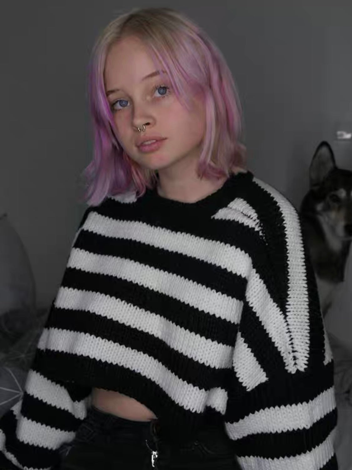 Vintage striped sweater