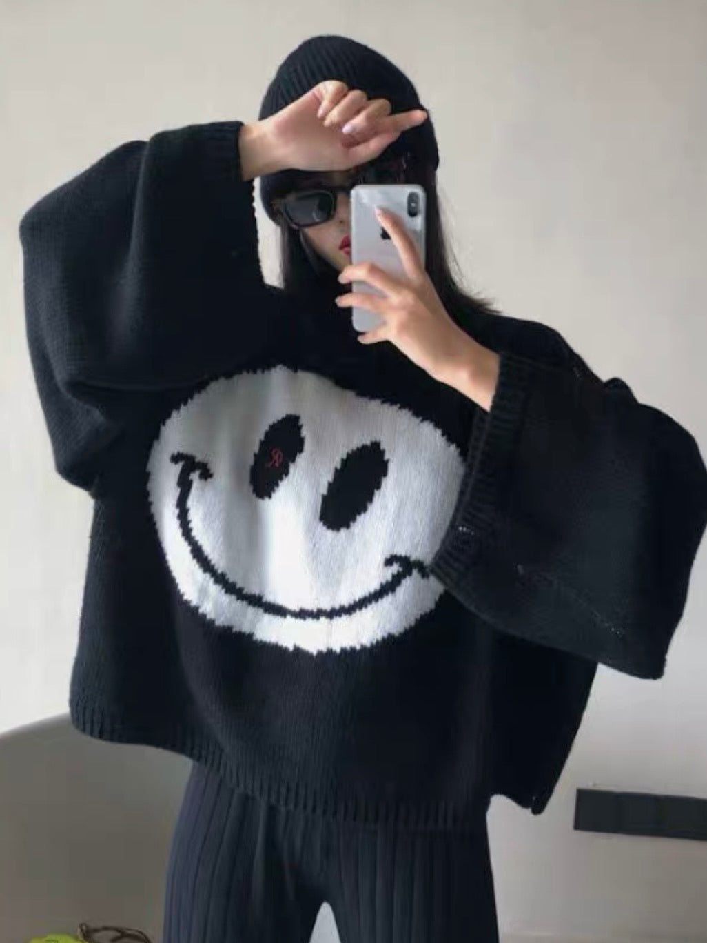 Smiling Sweater knit