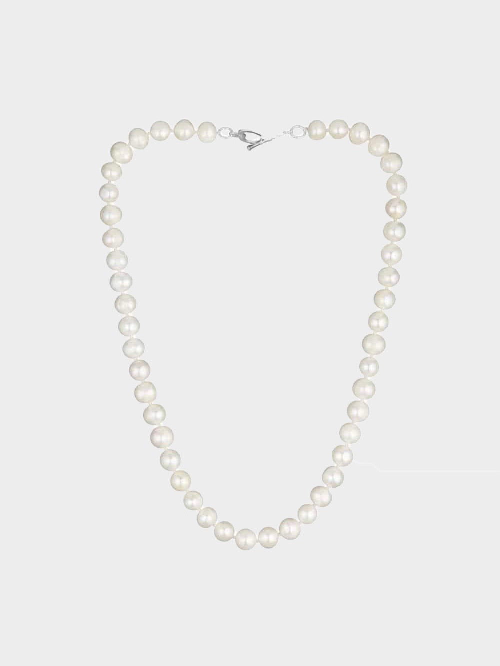 white round pearls necklace vh studios