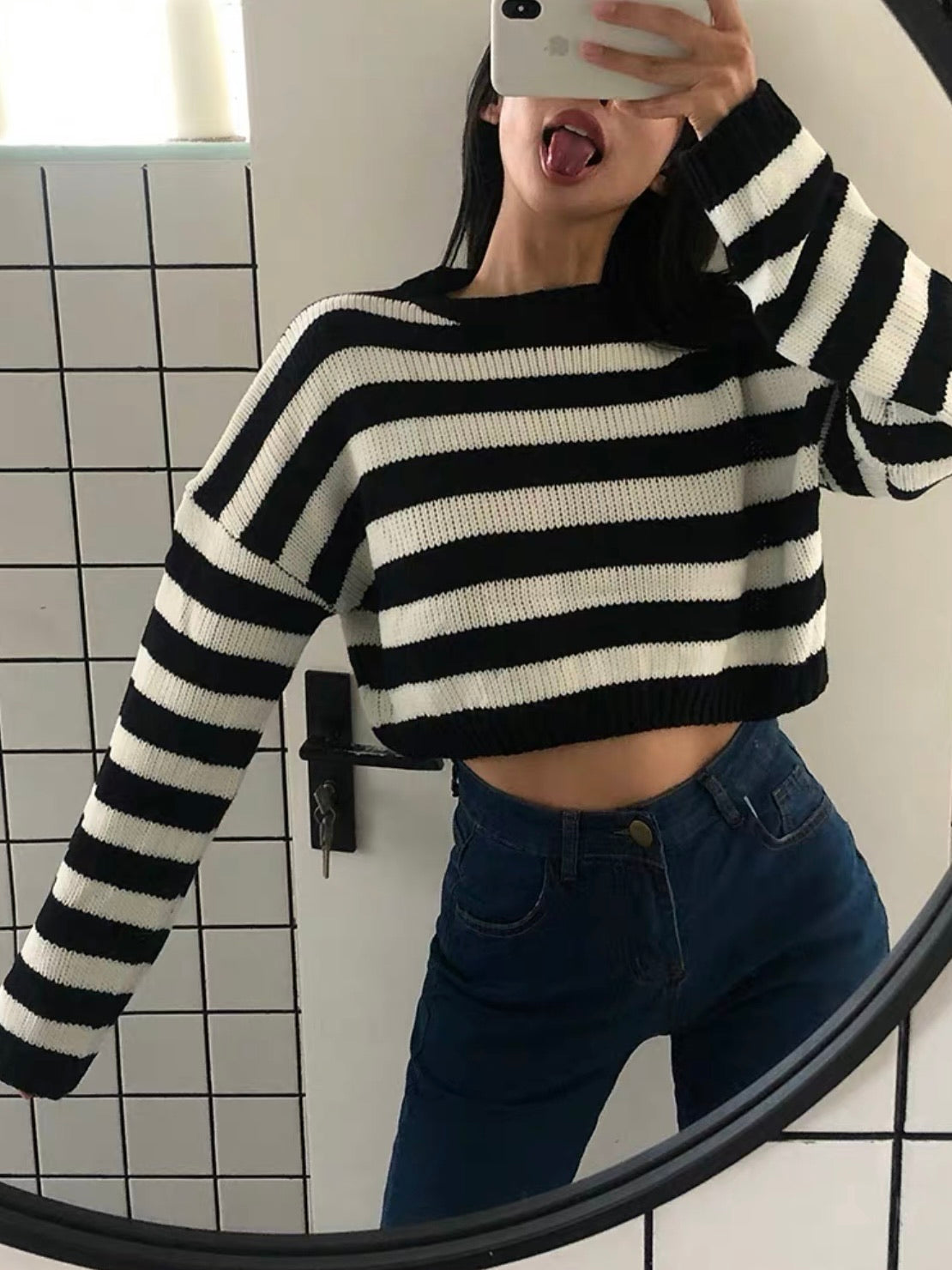 Vintage striped sweater