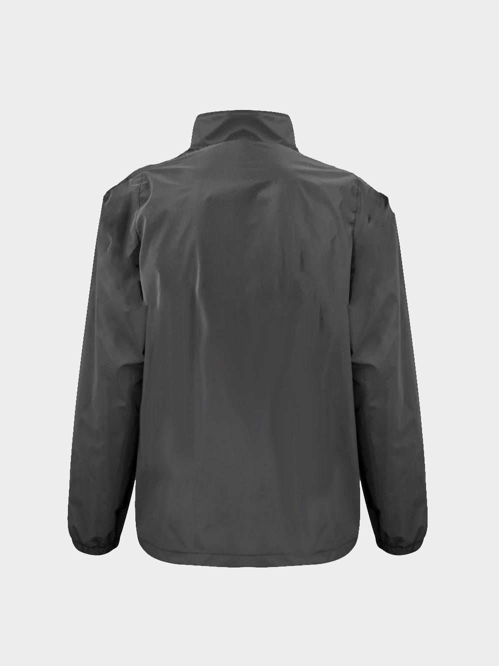 back view of our waterproof, windproof reflective jacket vh studios