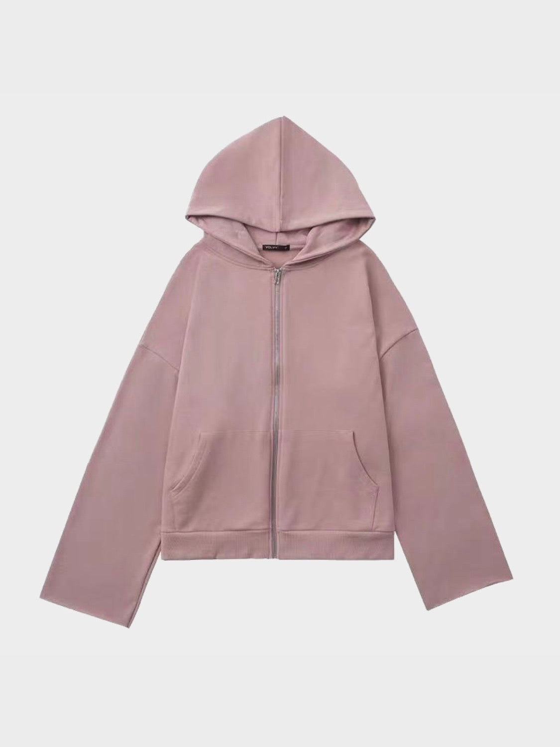 Oversize hoodie zipper