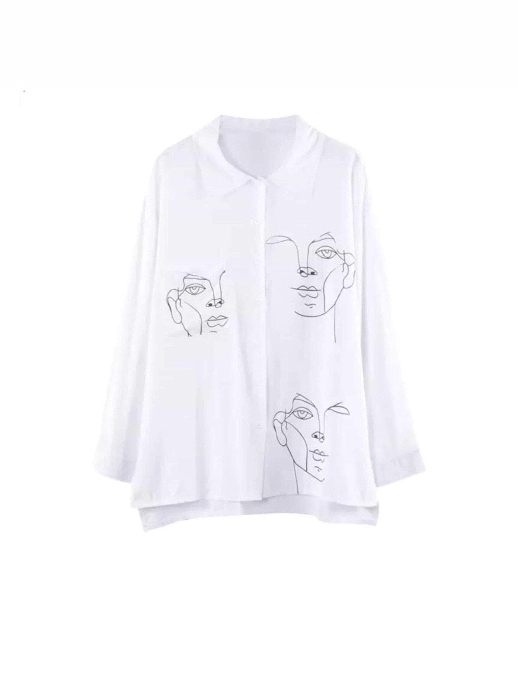 BLOUSE FACE ART