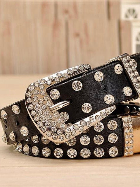 Rhinestone belt