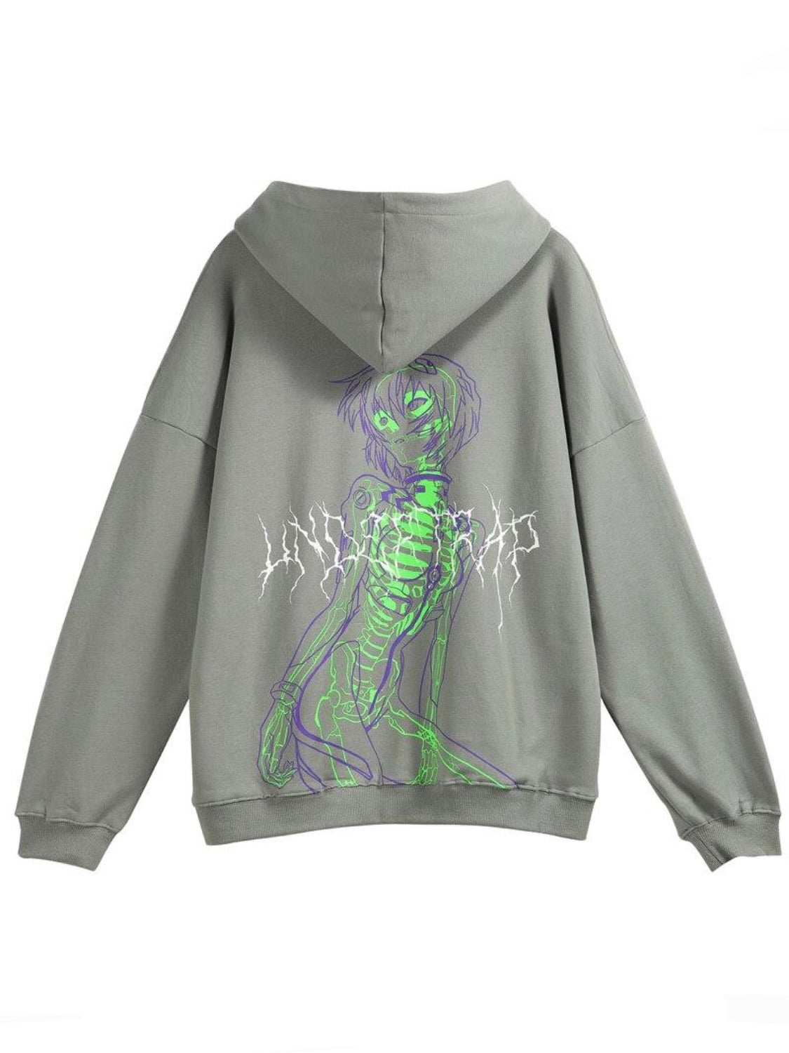 Skeleton oversize hoodie