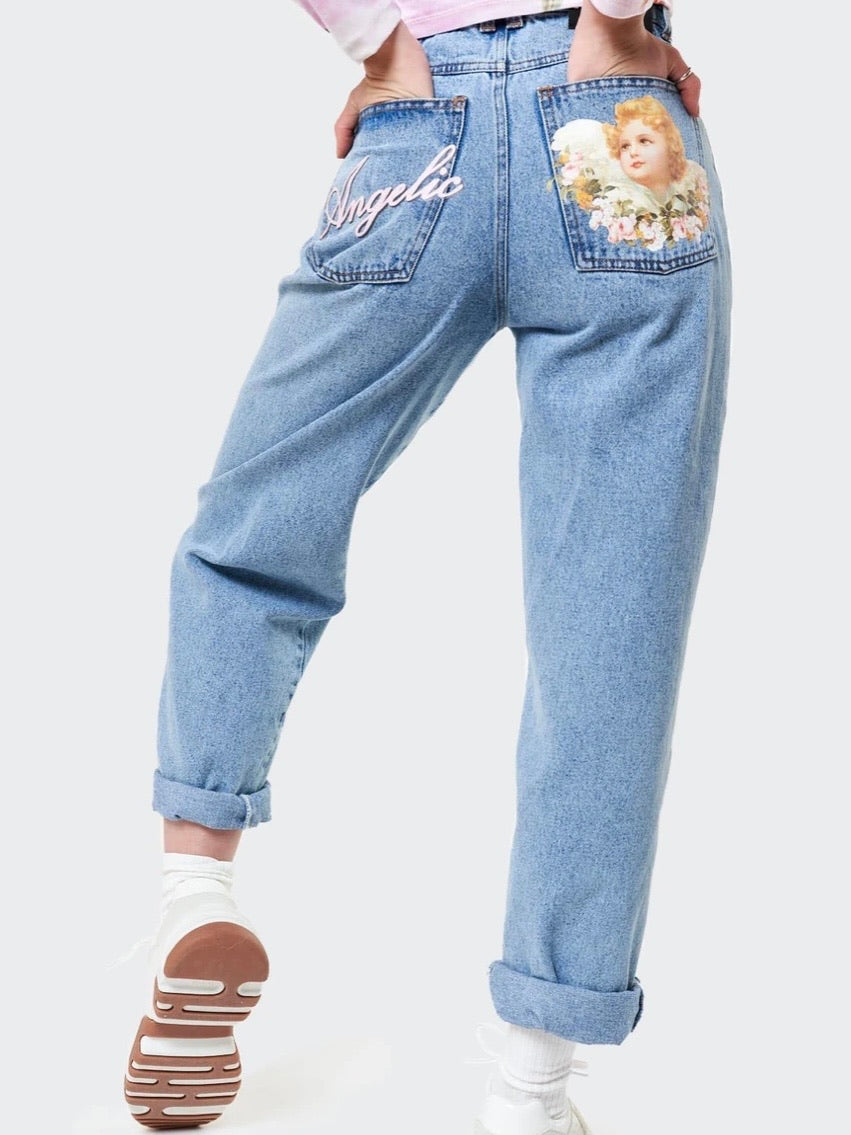 Angel dad jeans