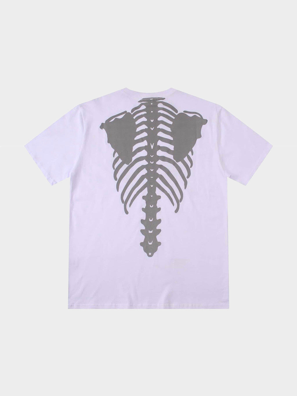 REFLECTIVE SKULL T-SHIRT