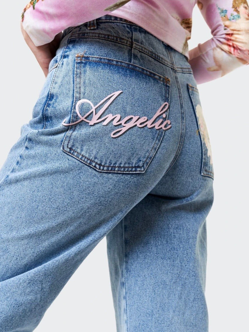 Angel dad jeans