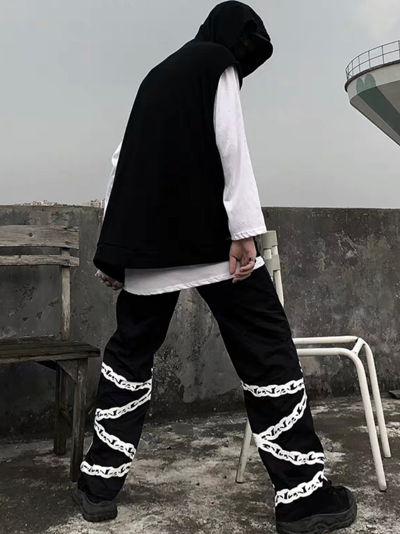 Chain Straight pants