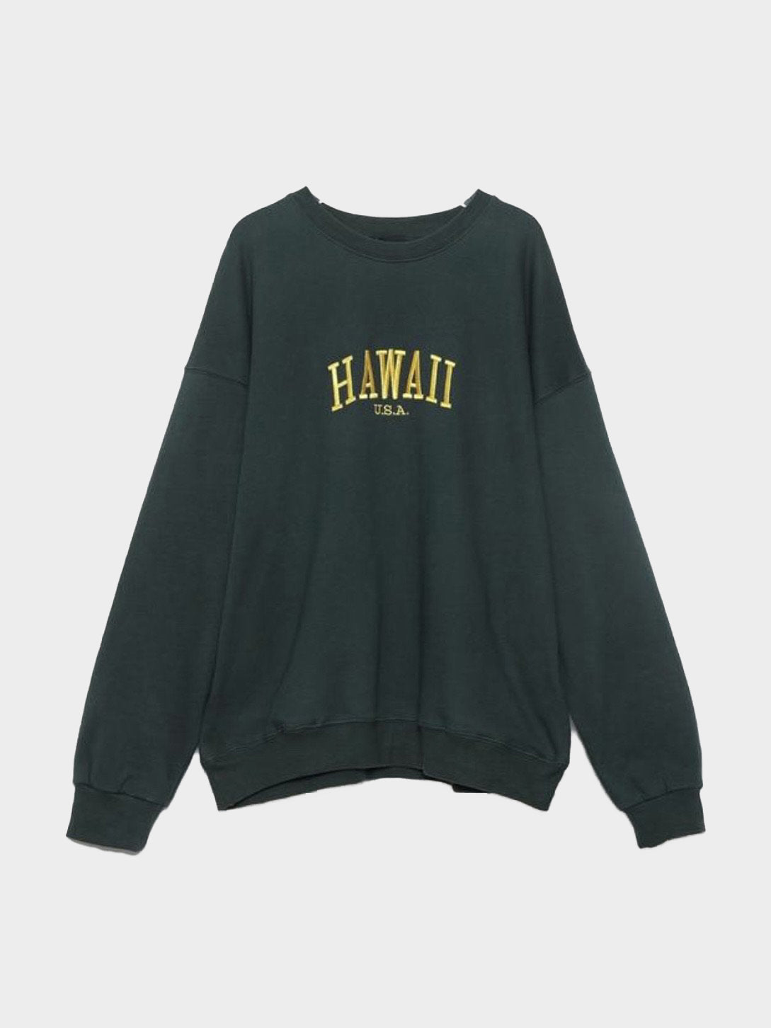 Hawaii Embroidery loose sweater