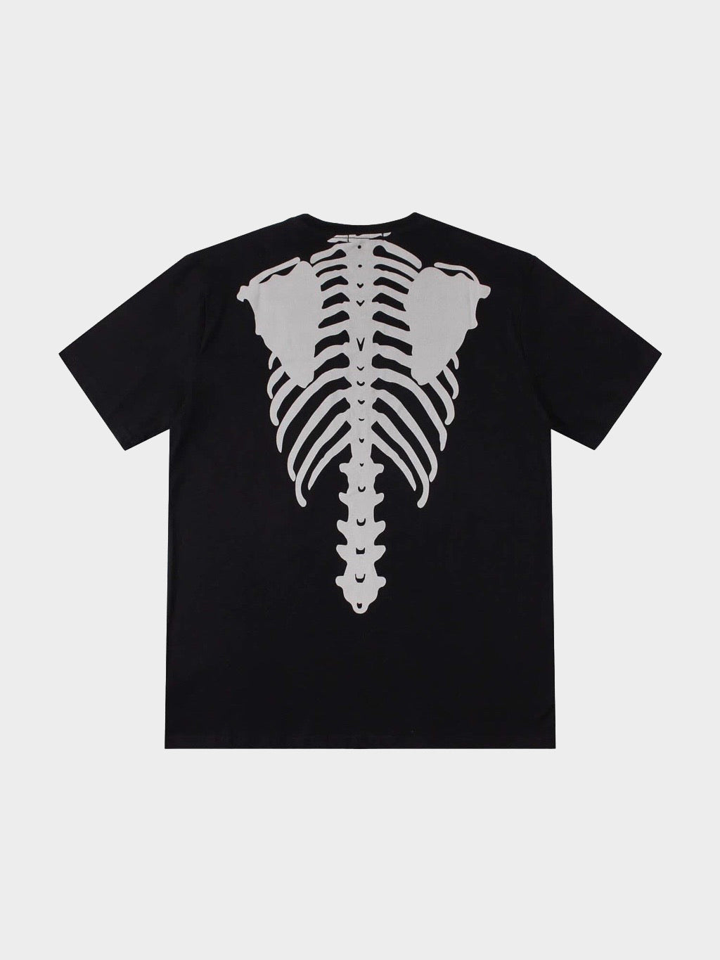 REFLECTIVE SKULL T-SHIRT