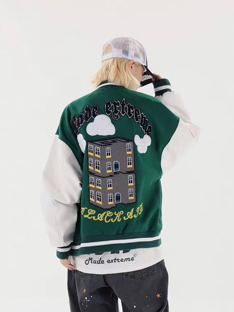 Bomber jackets embroidery