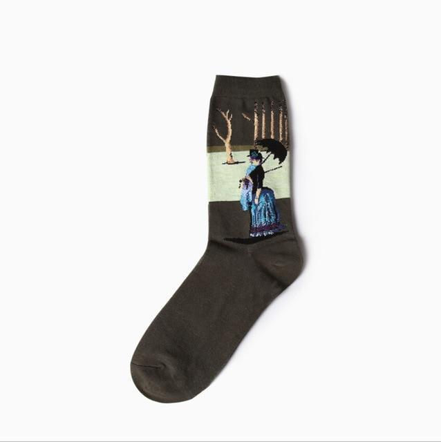 baroque art socks