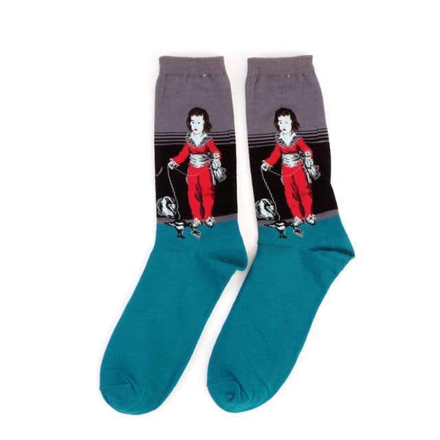 arabic man  art socks