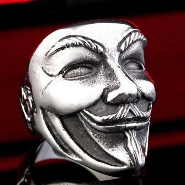 anonymous mask ring